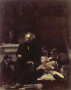 Thomas Eakins The clinic of dr. Majorities oil painting on canvas